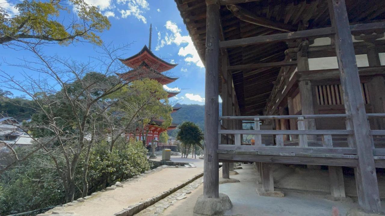 فندق Miyajima Morinoyado هاتسوكايتشي المظهر الخارجي الصورة
