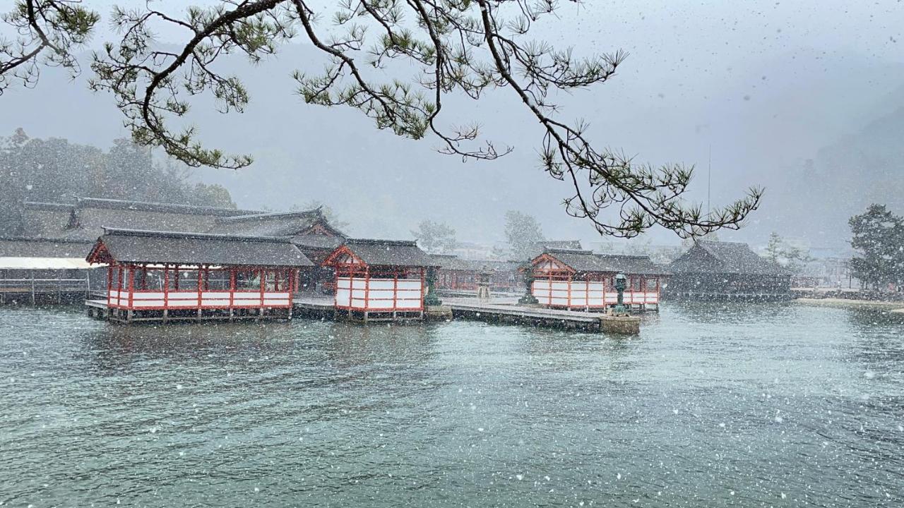 فندق Miyajima Morinoyado هاتسوكايتشي المظهر الخارجي الصورة
