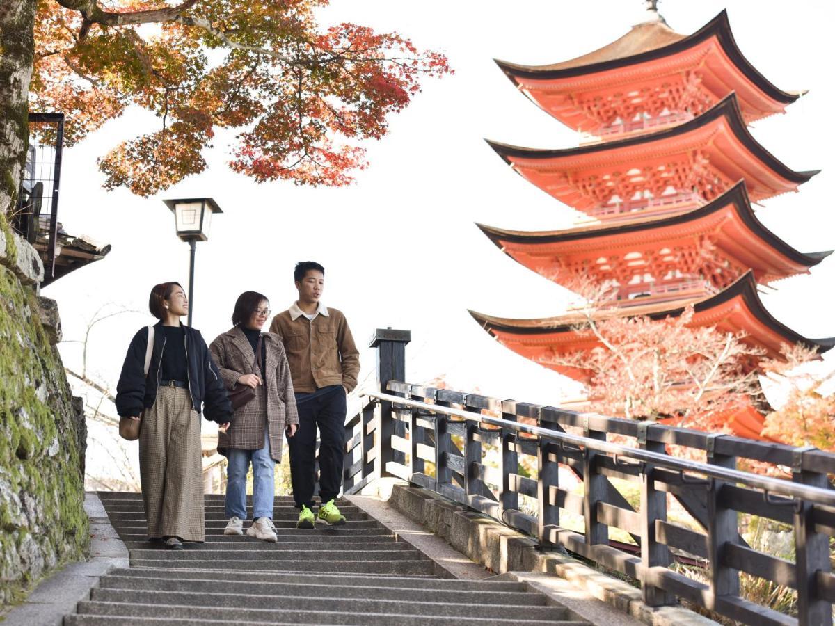 فندق Miyajima Morinoyado هاتسوكايتشي المظهر الخارجي الصورة